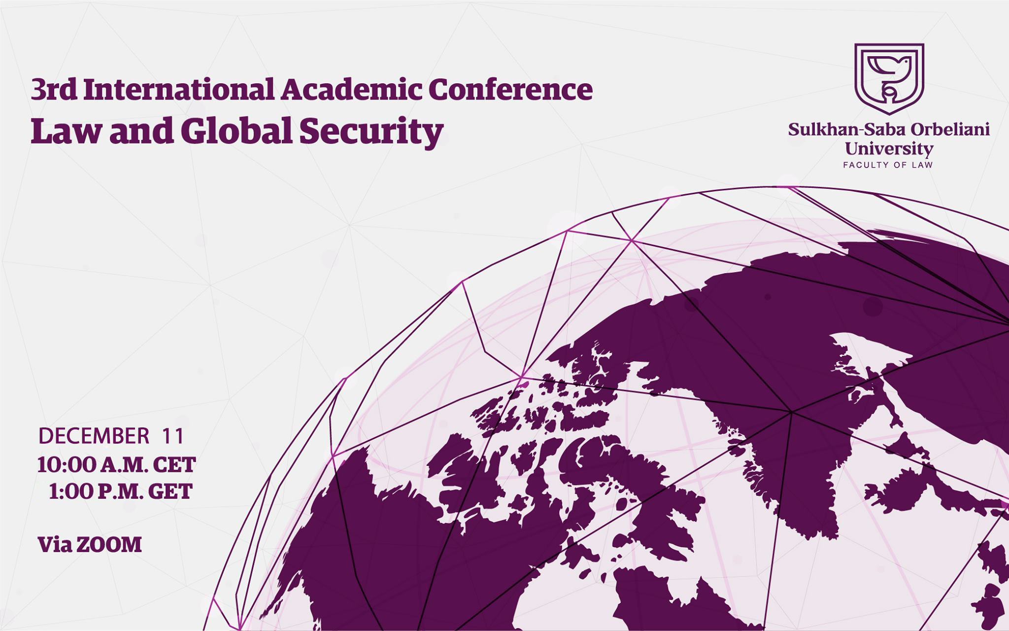 III საერთაშორისო სამეცნიერო კონფერენცია „სამართალი და გლობალური უსაფრთხოება“
