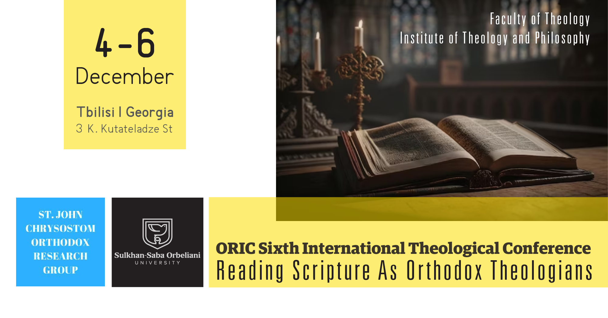 Reading Scripture As Orthodox Theologians