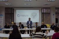 Signing a memorandum with Cardinal Stefan Wyszynski University in Warsaw