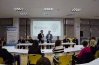 Signing a memorandum with Cardinal Stefan Wyszynski University in Warsaw