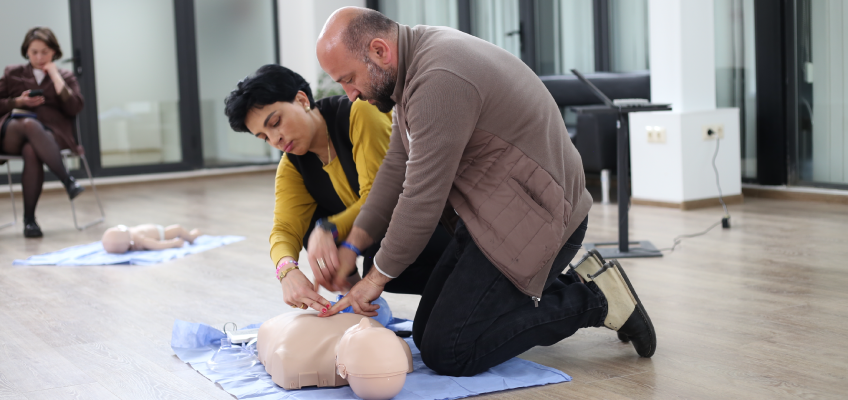 პირველადი გადაუდებელი დახმარების (Basic Life Support) ტრენინგი