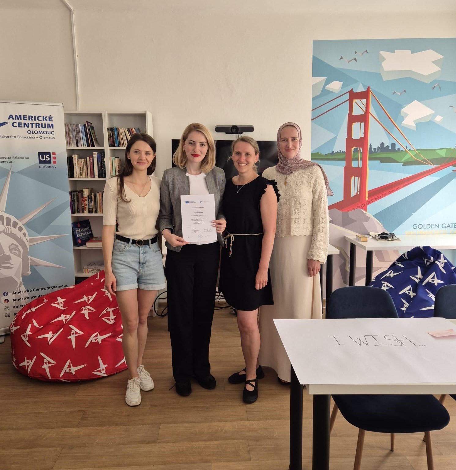 სოფო ნადირაძის Erasmus+ მობილობა პალაცკის უნივერსიტეტში