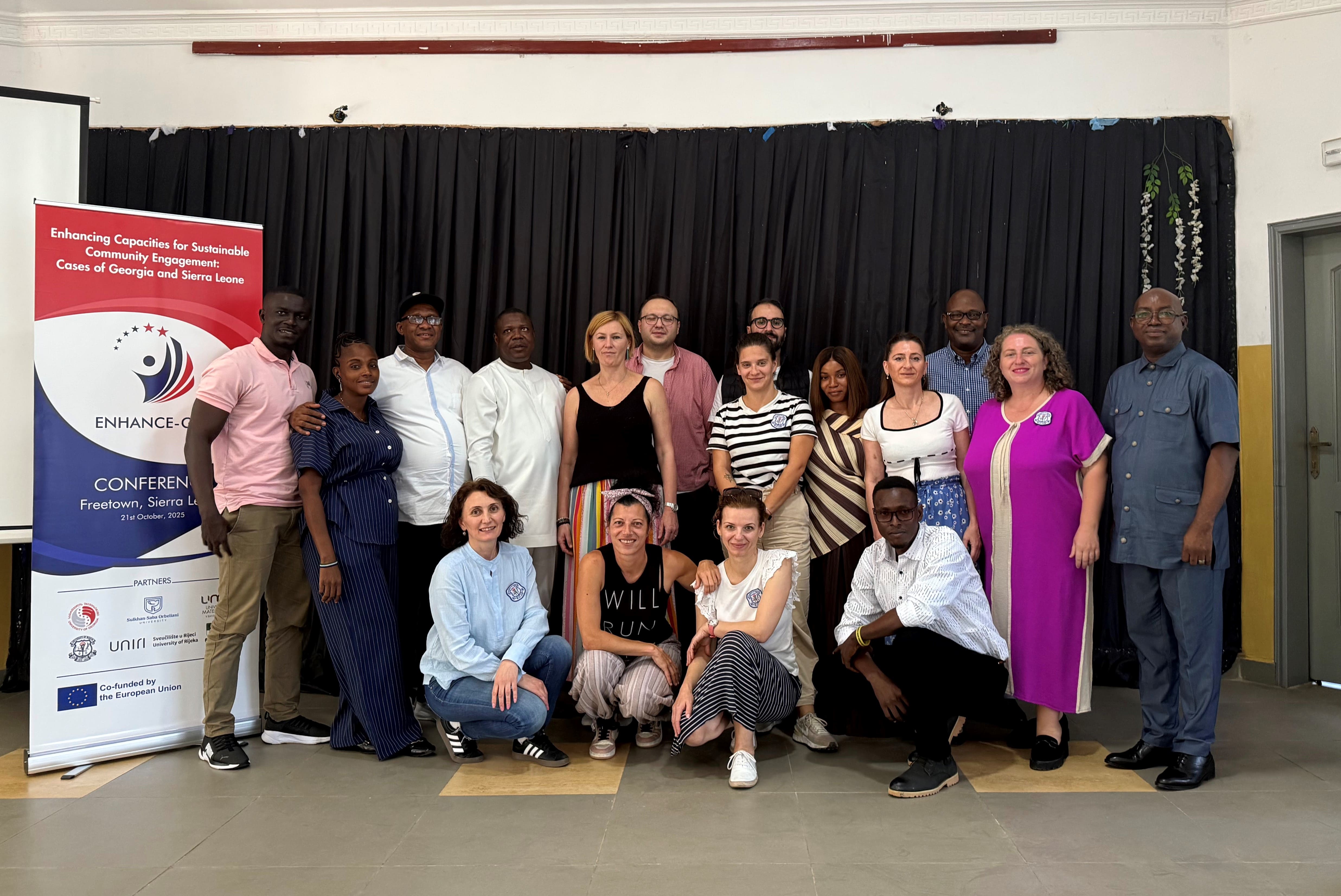 ENHANCE-GLS Project Working Meeting Held in Sierra Leone